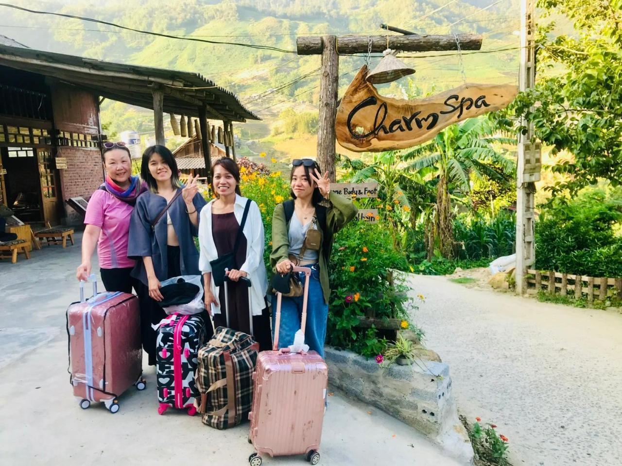 Charm Spa & Homestay Lao Tchay 외부 사진